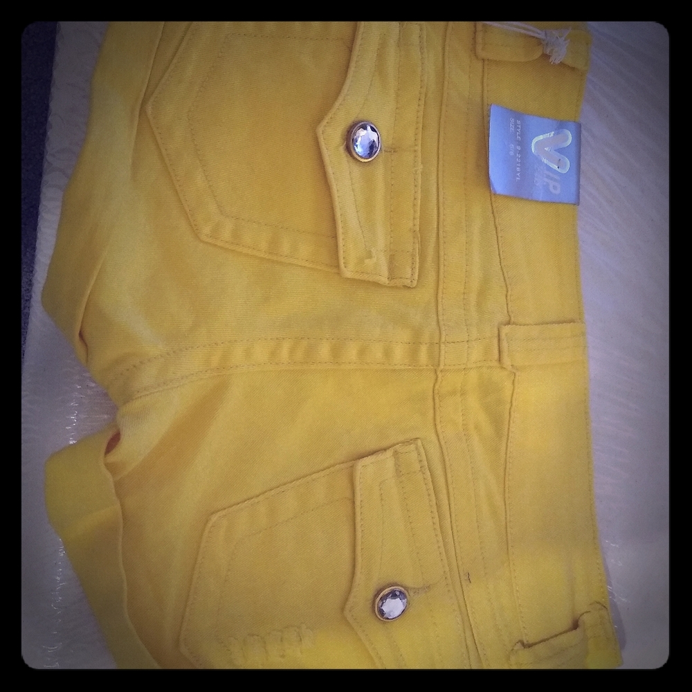 Destressed shorts